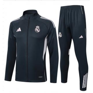 Chándal Real Madrid 2025/26- Dark Gray II (Cremallera larga)